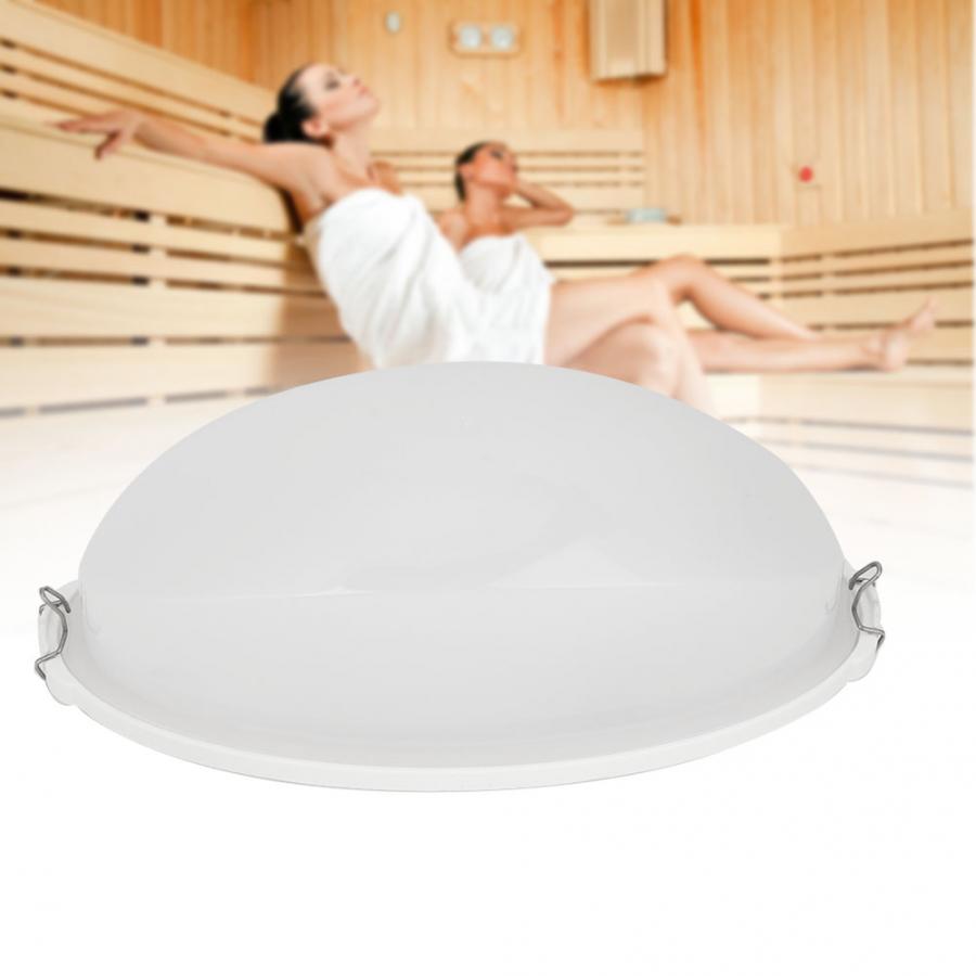 HKML Oval Sauna Explosion-Proof Light Lamp Steam Room Anti-Fog Light for Sauna Room Bathroom Use Tools