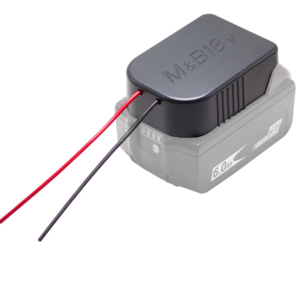 Power Opladen Adapter Voor Makita & Bosch 18V Li-Ion Batterij Mount Connector Adapter Voor BL1830 BL1840 BL1860 BAT609