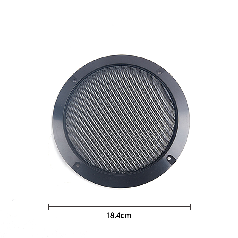 2/3/4/5/6.5/8/10 inch Speaker Net Cover High-grade Car home Mesh Enclosure Speakers Plastic Frame Metal iron wire grilles: black