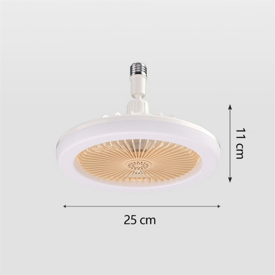 30W 3In1 Ceiling Fan With Lighting Lamp Electric Fan E27 Converter Base With Remote Control For Bedroom Living Silent AC85V-265V