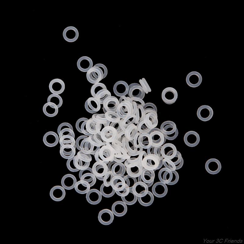 Amortiguadores de interruptor de junta tórica de goma para teclado cherry MX, 120 piezas, C63A
