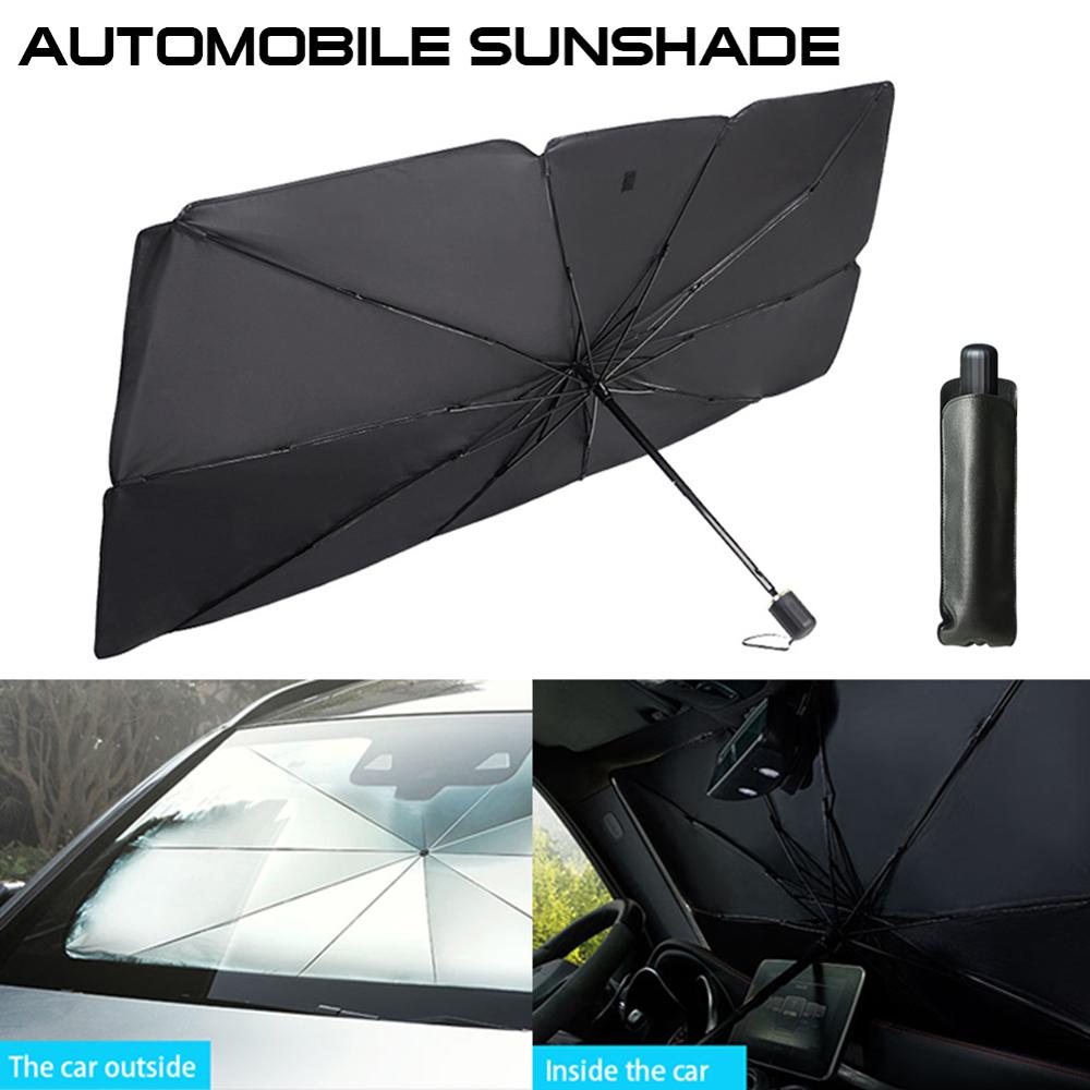 Parasol intérieur de voiture, couverture de pare-brise de voiture, Protection UV, pare-soleil, fenêtre avant, Protection intérieure, parapluie pliant