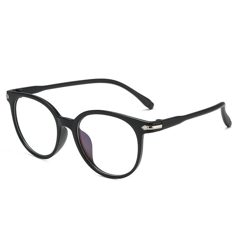 Blue Ray Computer Glasses Women Screen Radiation Eyewear Brand Office Gaming Blue Light Goggle UV Blocking Eye Spectacles: Sand black