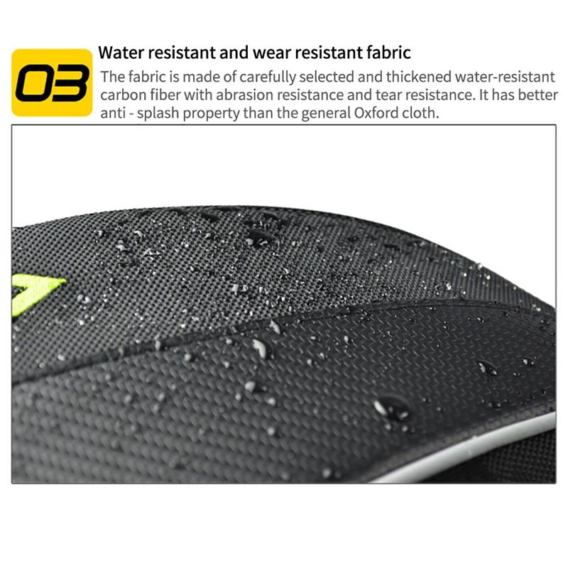 Motorcycle Tail Bag Motorcycle Black Bag Motorcycle Storage Bag Racing Package Waterproof Motorbike Bag Accessories