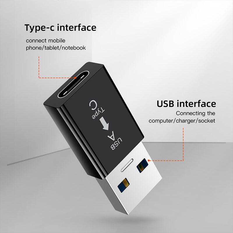 Tipo-C A USB 3.0A OTG Adattatore USB-C Tipo di Convertitore-c Adattatore Per Samsung Galaxy S20 Xiaomi Huawei telefoni USB OTG Connettore