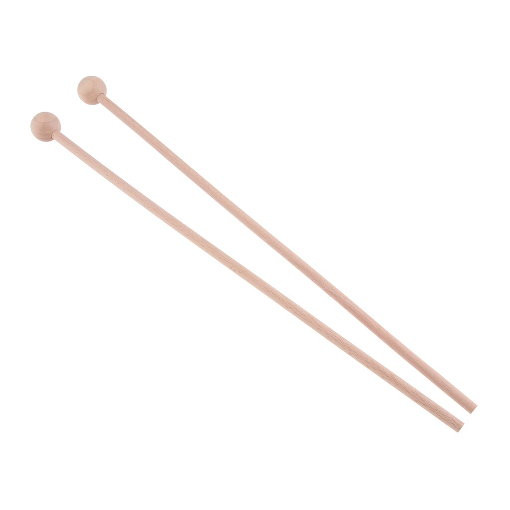 1 paar Holz Zunge Trommel Stock SchläGel Hank Trommel Xylophon Glockenspiel SchläGel Schlagzeug Instrument Zubehör