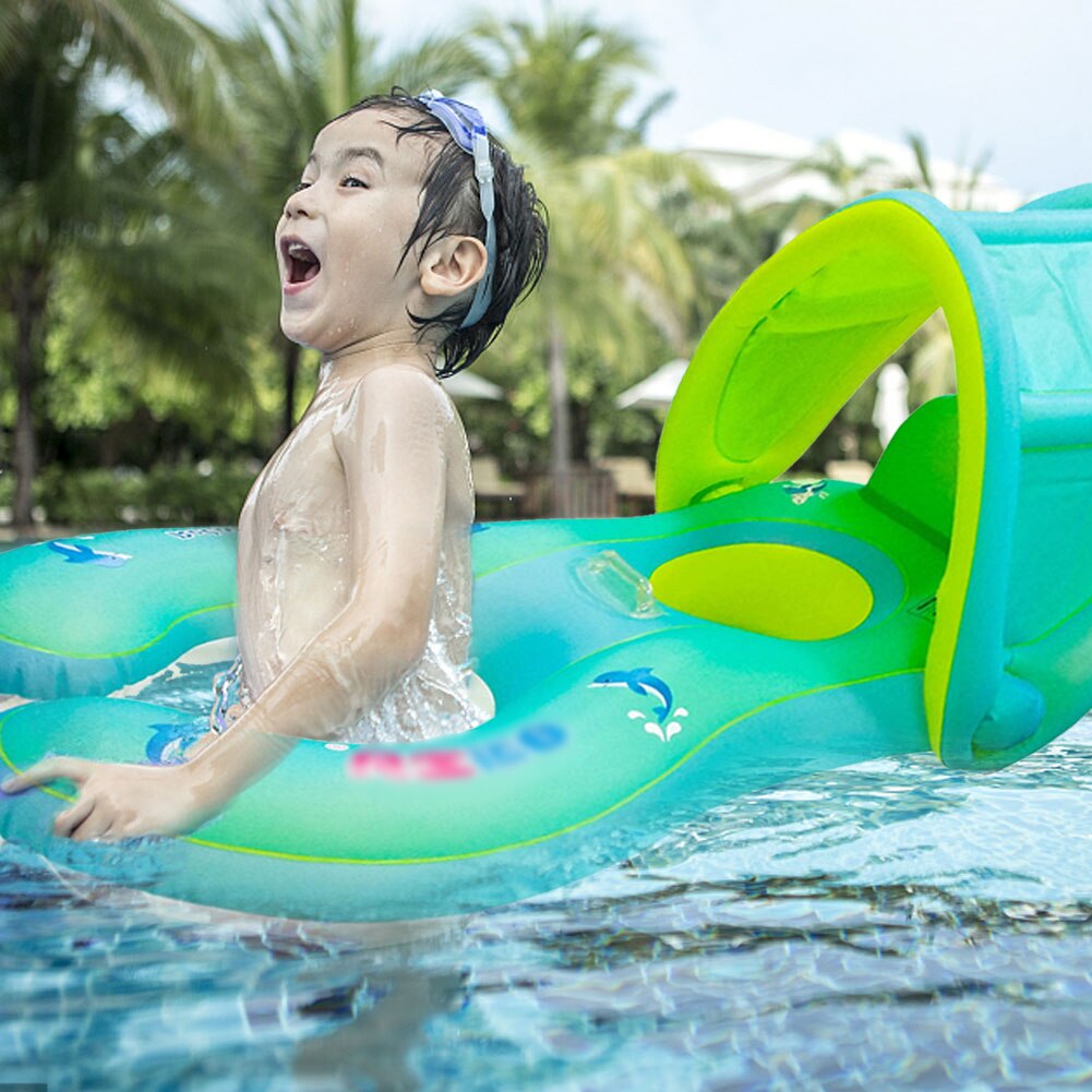 Baby Frühling schweben Aufblasbare Karikatur Schwimmen Ring Eltern Art Interaktive Sommer Ich bin Freien Strand Meer Freundliche PVC Schwimmen Ring: Default Title