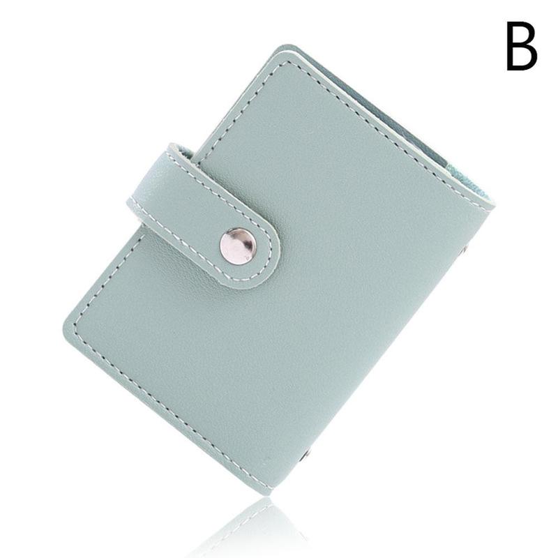 26 Card Slots Bank Card Cover Anti-theft Anti-degaussing Shielding Card Holder Card NFC Multi-card Bag H7B8: green