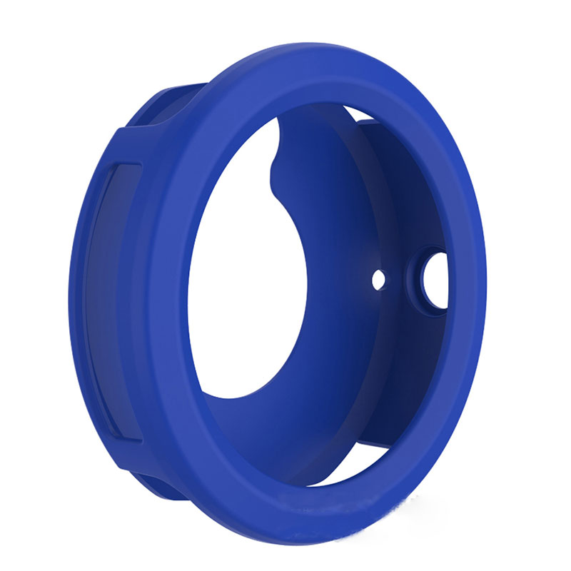 Soft Protector Cover Case For Garmin Vivoactive 3 Silicone Protective Frame Skin Shell Cover For vivoactive3 TPU Case: Blue