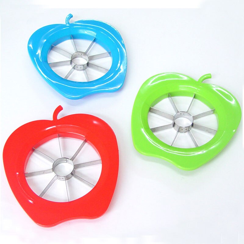 Kitchen Apple Slicer Cutter Pear Fruit Divider Tool Comfort Handle for