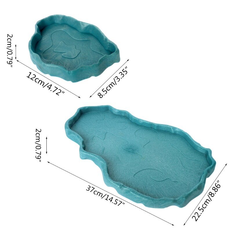 Pet Reptile Feeder Bowl Basin Feeding Tray Dish Food Water Dispenser Pot for Turtle Tortoise Lizard