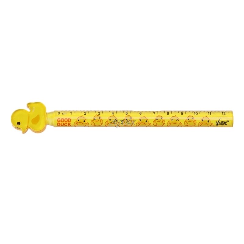 Règle de dessin créative pour étudiants, mignon Kawaii, règle droite, mesure d&#39;étude, papeterie fournitures scolaires et de bureau, , , directe