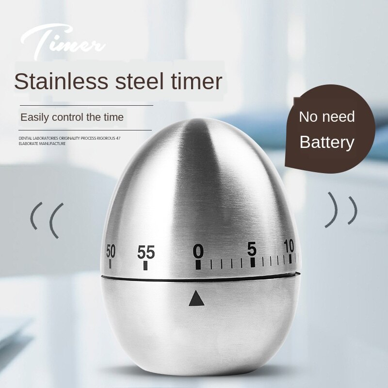 Kitchen Mechanical Timer Egg Timer 60 Minutes Student Timing Baking Cooking Reminder cooking timer clock mechanism set