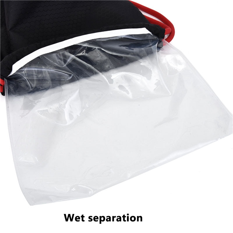 Mochila de natación con cordón, bolsa húmeda seca, bolsas deportivas, hombro, viajes, piscina, playa, bañador, Mochila impermeable, bolsa para nadar XA317WA