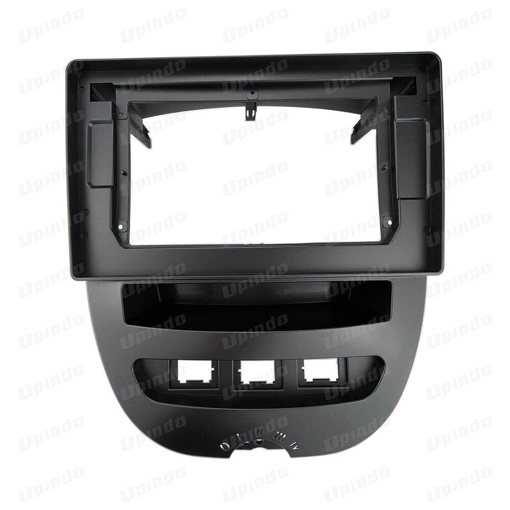 2 Din 10.1 Inch Car Radio Plastic Fascia Frame for Peugeot 107;TOYOTA Aygo;CITROEN C1 2005 Dashboard Installation Trim Kit