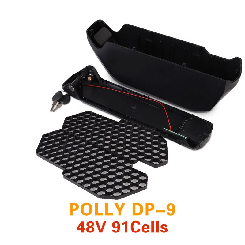 E-rower 48V 36V obudowa baterii litowej dół rury bateria robić rowerów elektrycznych Polly skrzynka z 18650 uchwyt robić telefonu DIY 10S 13S 7P 14S 6P: DP-9 48V tylko pudełko