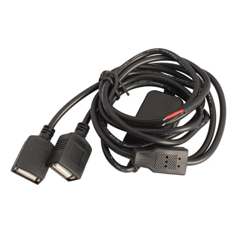 15w dubbel usb spänningsadapter omvandlare 12v to 5v 3a max 15w dubbel usb dc-dc buck omvandlare step down modul biltillbehör