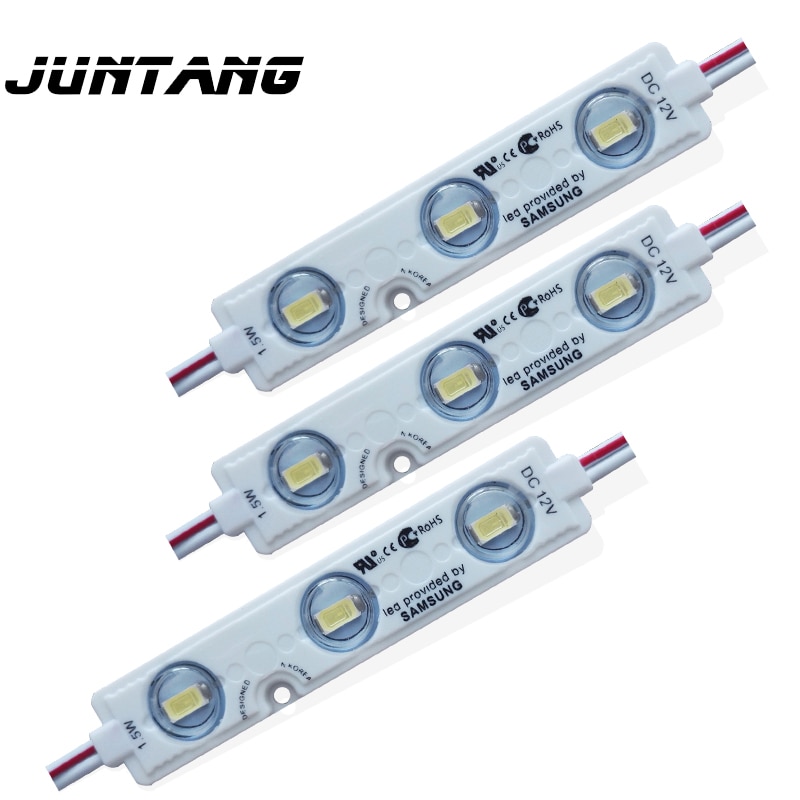 Led-modul 1,5 W werbung LED injection modul 5730 licht box licht modul 3 lampe 12V wasserdicht highlight
