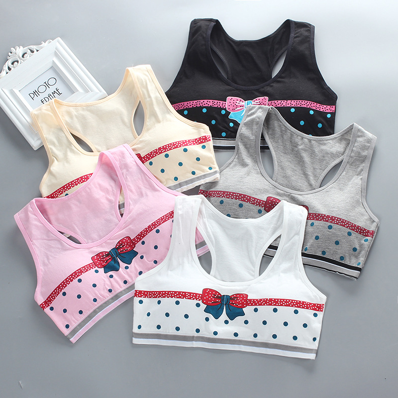 Bras Voor Tienermeisjes 12 Meisje Training Bras Kids Soft Ondergoed Meisjes Accessoires Ademend Kinderen 14 8-15y Tiener Ondergoed 10