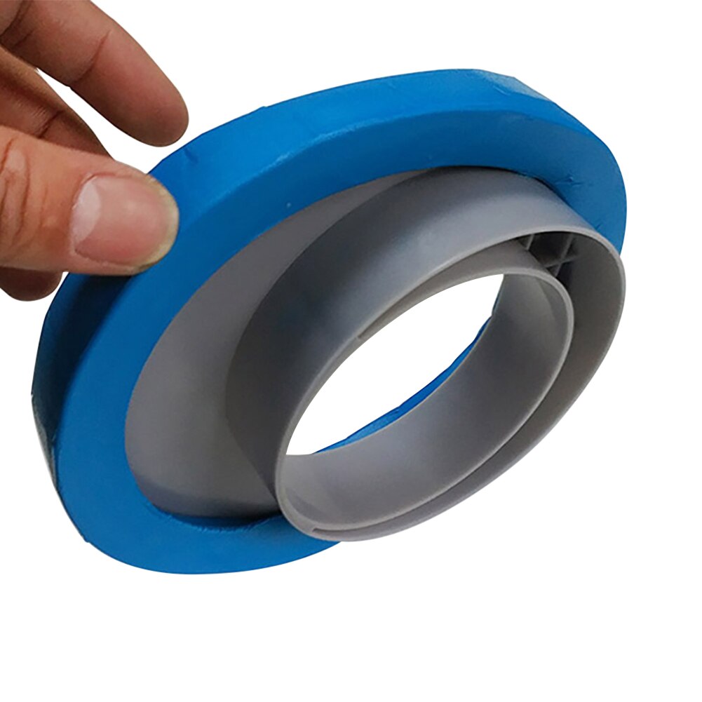 Easy Install Drain Pipe Toilet Seal Ring Removable Rubber Dough Odor Resistant Adjustable Distance Bathroom Supplies Leakproof