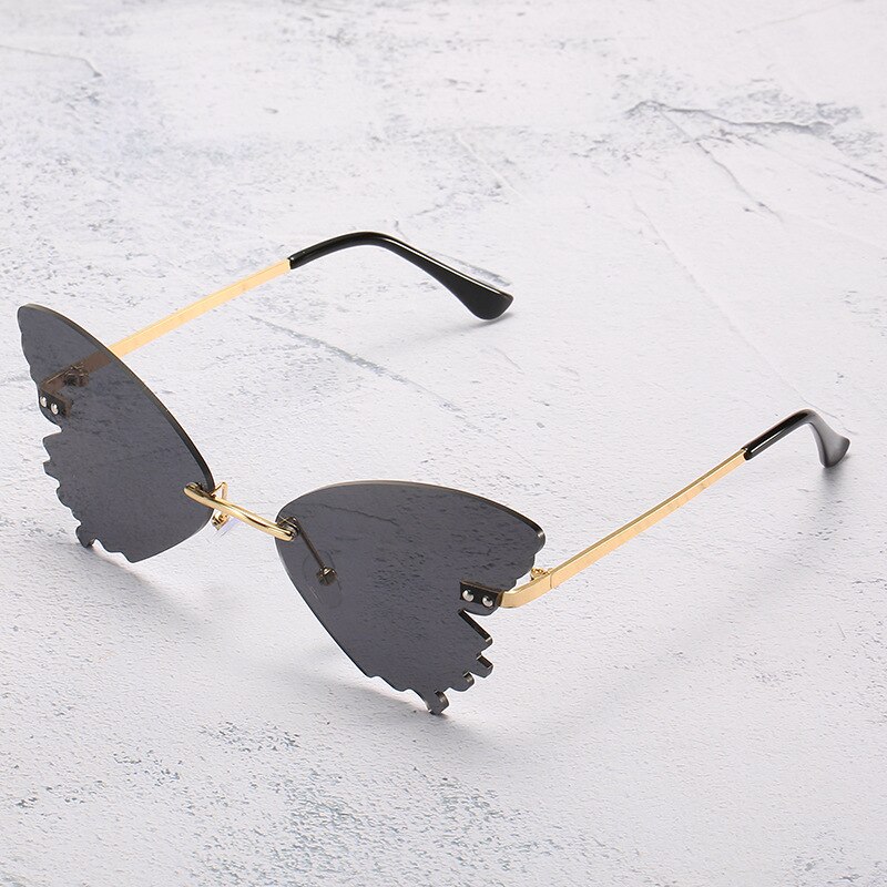 Personalized Butterfly Sunglasses - Gradient Color Lens - Photo Prop