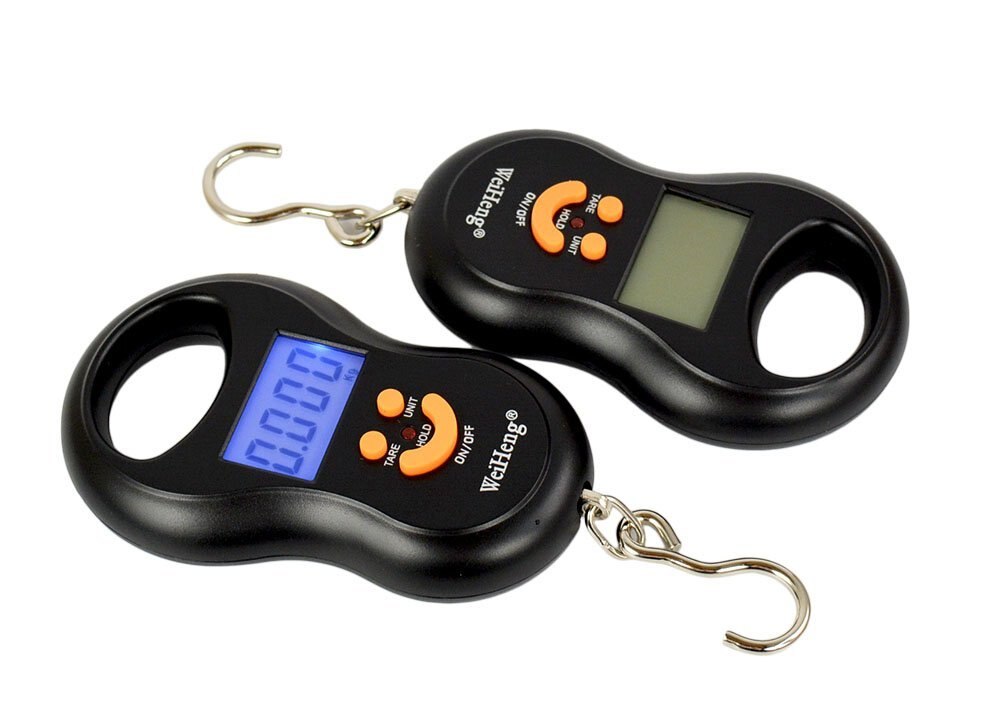 Digital Hanging hook luggage Scale 50Kg /10g electronic balance hand held scales for a suitcase traveling fishing baggage scale