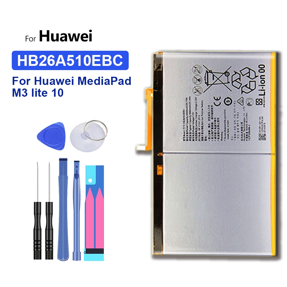 HB26A510EBC Batterij Voor Huawei Mediapad M3 Lite 10 Media Pad M3 Lite10 Media Pad M3lite10 Tablet Bateria