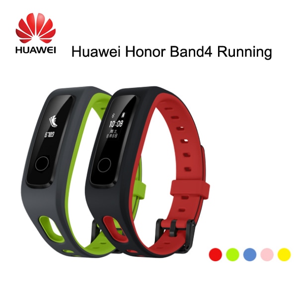 Original Huawei Honor Band 4 Laufende Clever-Armbinde Sport Band Schuhe Land Auswirkungen Schlaf Monitor 50m wasserdichte