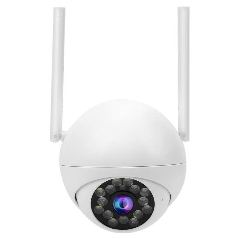 IP66 Camera 1080P WiFi Pan/Tilt Camera Motion Tracking 2 Way Audio Waterproof Full Color Night Home Security 100‑240V