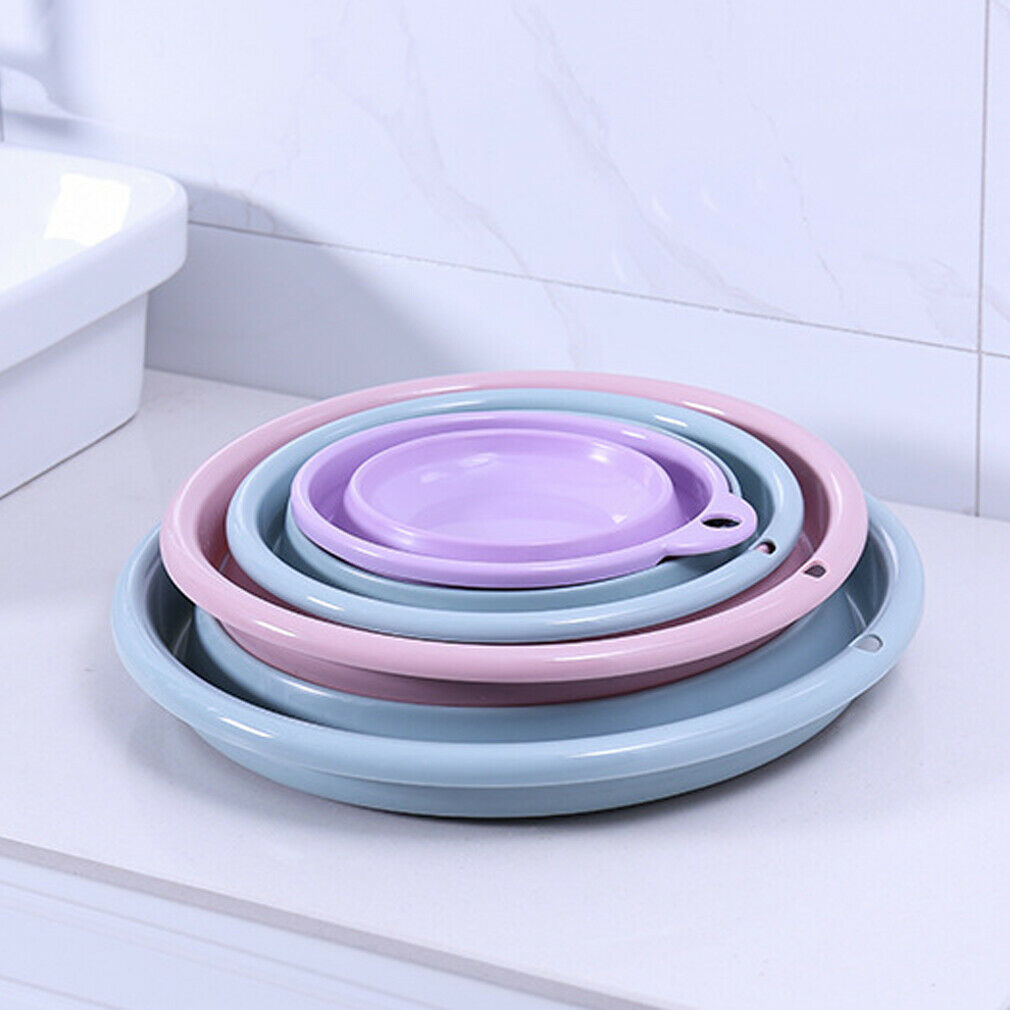 Grand Bol De Lavage Pliable Rond - Camping, Caravane, Bateau - Marque Smart Outdoors