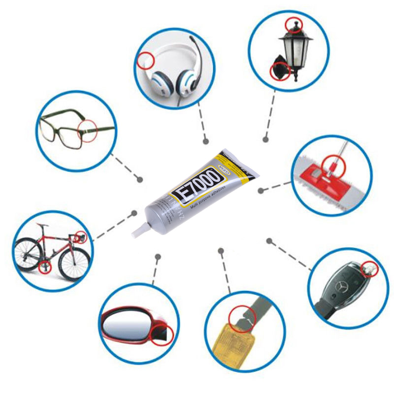 15/25/50/110ML E6000/E7000/T7000/T8000 Glue DIY Crystals Jewellery Tool Glue Strength Adhesive Liquid Glue For Craft Work Making
