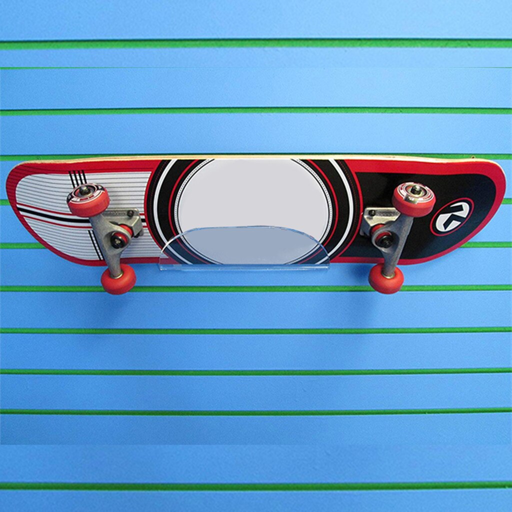 Skateboard væg er rack mount dæk longboard akryl display skateboard rack stativ holder hylde