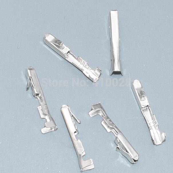 shhworldsea 0.6mm male female crimp terminals replcement pins of 963715-1 963716-1 for bmw for vw for toyota: 1000pcs female