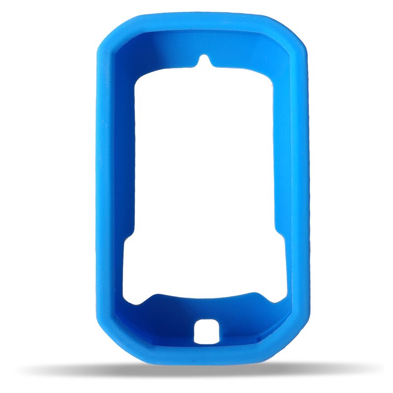 Bicycle R420 Silicone Rubber Protective Case with LCD Screen Film for Bryton Rider 420 Bike Cycling GPS Computers Smart Cover: Blue Case and Film