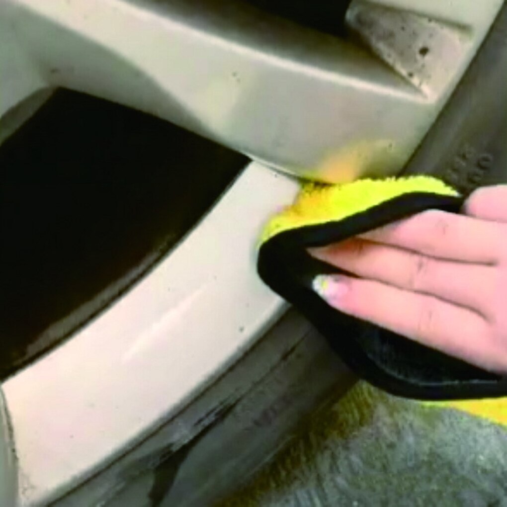 Soft Microfiber Car Washing Thickening Towels Water Absorber Anti Hairs Falling Automotive Cleaning Tools