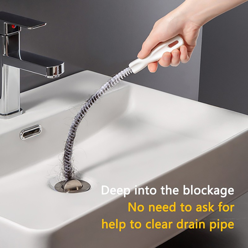 Sewer Dredging Tool Household Flexible Bending Cleaning Tools Sink Toilet Water Pipe Hair Clogging Dredge