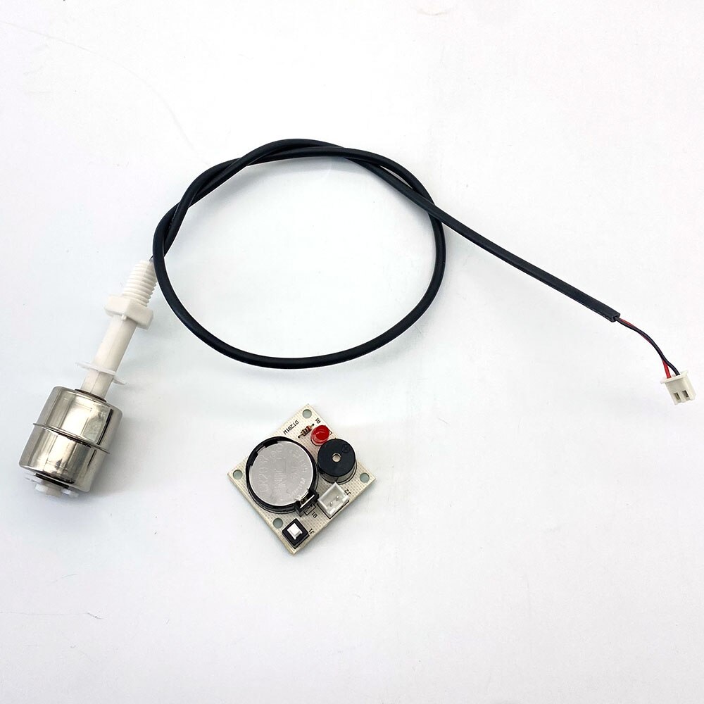 UV Ink Tank 250ml with Liquid Sensor Stirring Motor 24V for UV Printer White Inks Sub Tank UV Bulk Tank Alarm Buzzer and Light: 6cm float