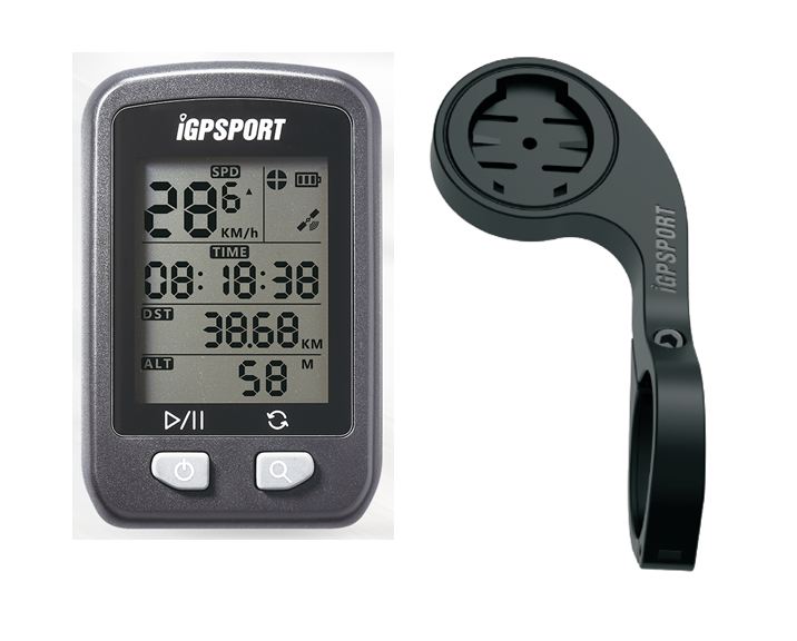 IGPSPORT igs20e GPS velocímetro inalámbrico para bicicleta odómetro IPX6 impermeable BLE4.0 ciclismo soporte para ordenador montaje S60: with S60 holder