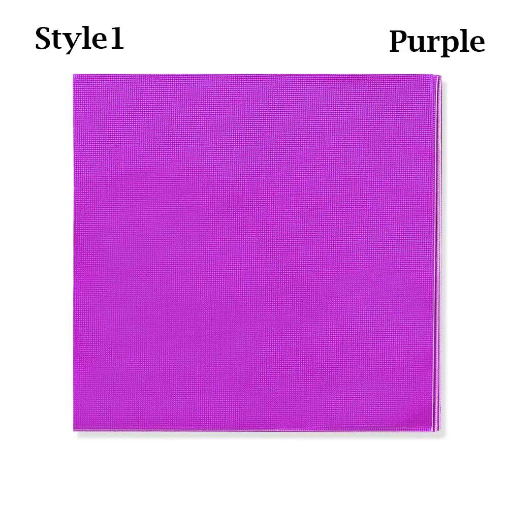 100 Stuks Diy Metalen Embossing Kleur Tin Voedsel Bakdecoratie Inpakpapier Snoep Chocolade Aluminiumfolie Pakket Papier: violet