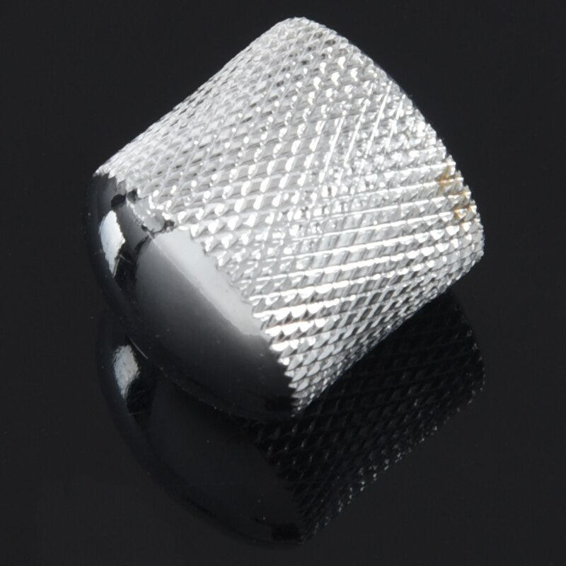 4x Guitar e Control Knobs for Fender Tele Replacement, Silver