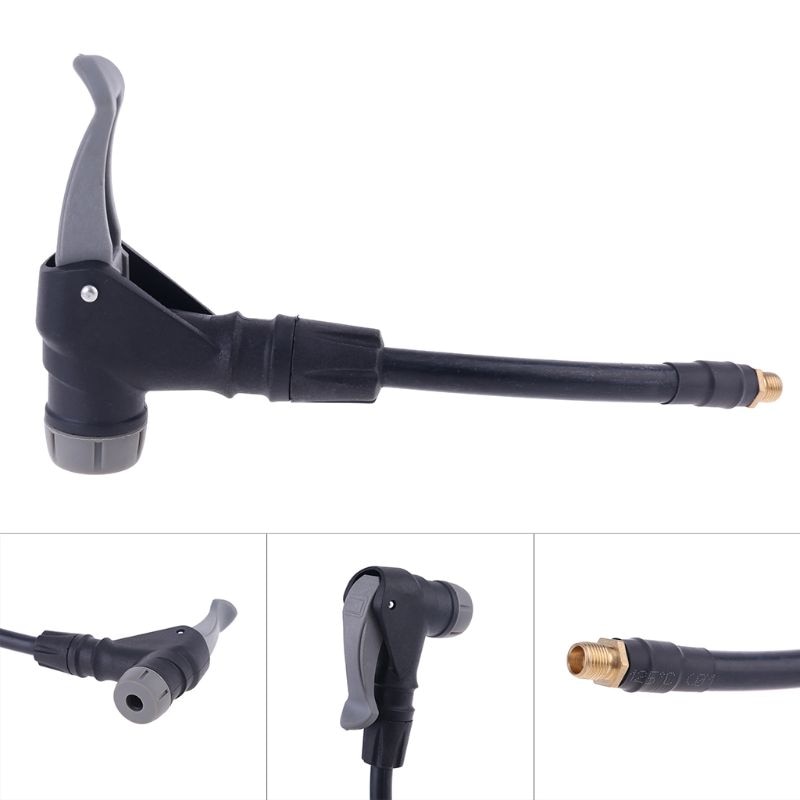 Tire Inflator Hose Adapter twist-on Lock Air Chuck Car Compressor Extension Tube