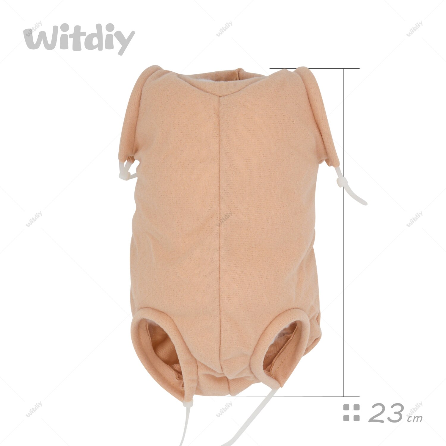 Witdiy muñecas Reborn cuerpo de tela: loulou