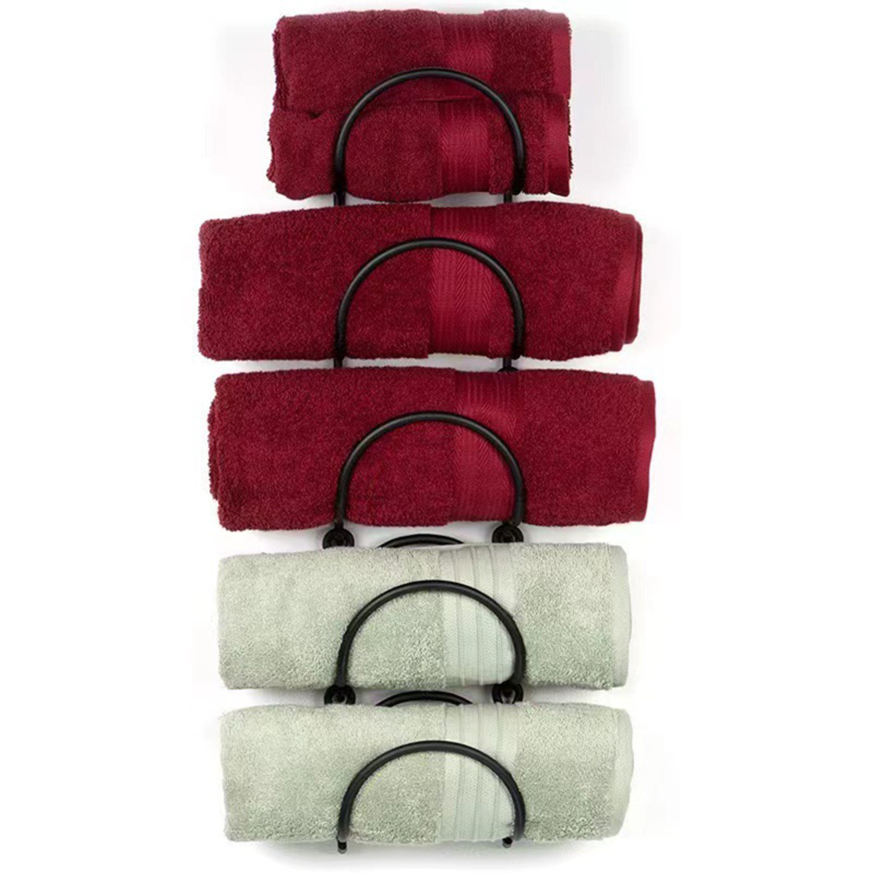 Wine Rack Iron Material Towel Wine Bottle Holder For Wall Wall-Mounted Wine Organizer Shelf Wine Display Shelf Home Organizaer