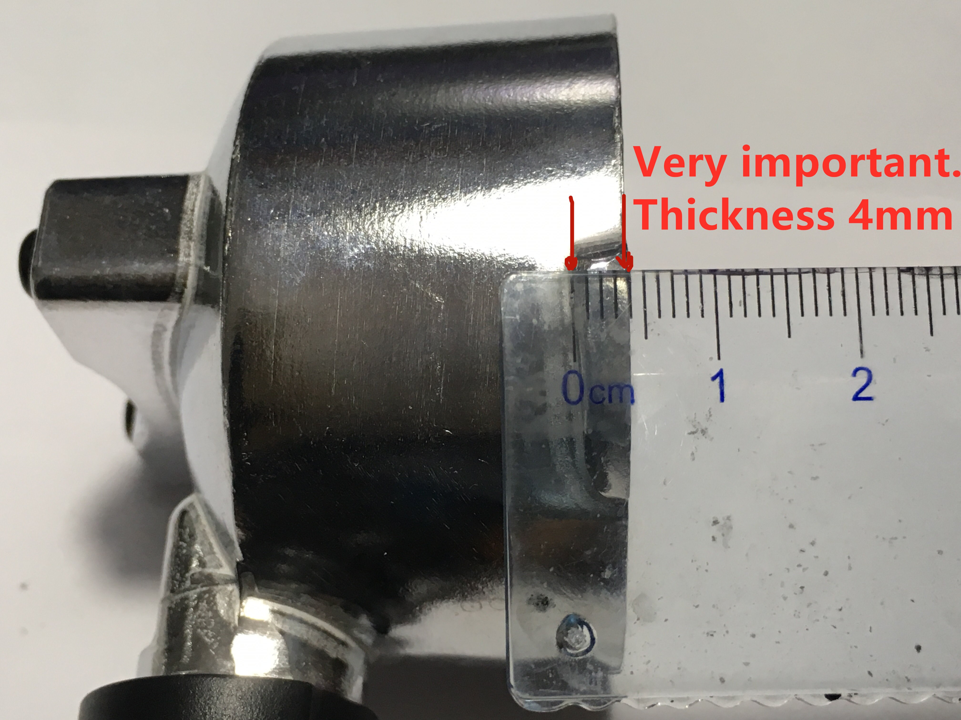 diameter  av 60 mm 15-20 bar espressomaskin deler lange håndtak filterholder til espressomarkør