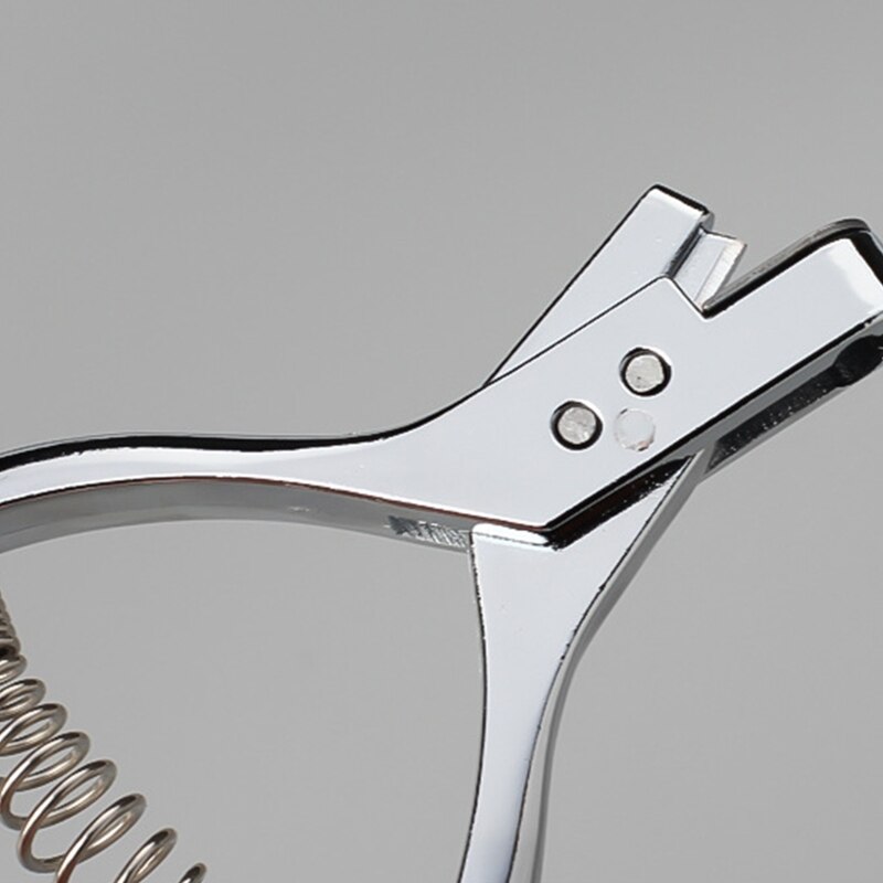 Alicates de costura con patrón de Metal, herramienta de punzonado de correa, para bricolaje