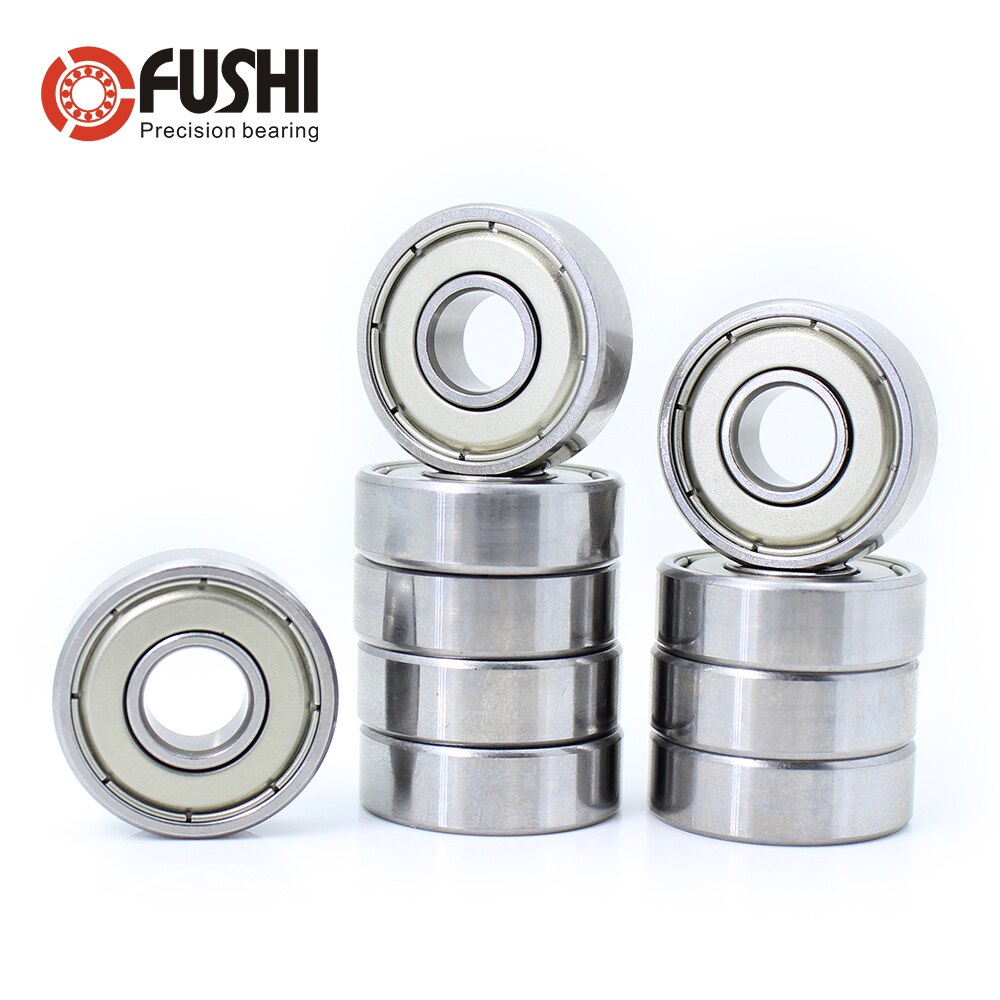 608zz lager 8 x 22 x 7 mm ( 10 st) abec -5 skridskovagn miniatyr 608 zz kullager 608z 608 2z lager