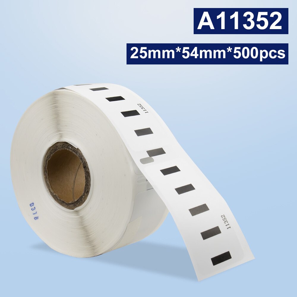 1Roll Etiqueta de Endereço 11352 11354 11355 99010 99012 99014 30252 30256 30323 etiqueta de Papel Térmico Etiqueta de Envio Para DYMO LabelWriter 450: 11352