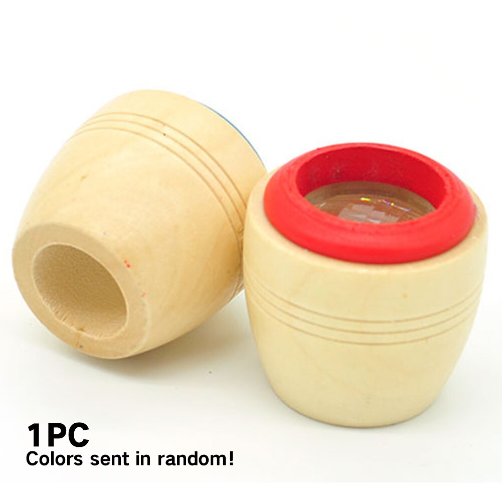 Bambini Giocattoli Divertenti Multi Prisma non-tossico Regalo di Legno Caleidoscopio di Osservazione per I Bambini Mondo Colorato scimmia Effetto Occhi Magico