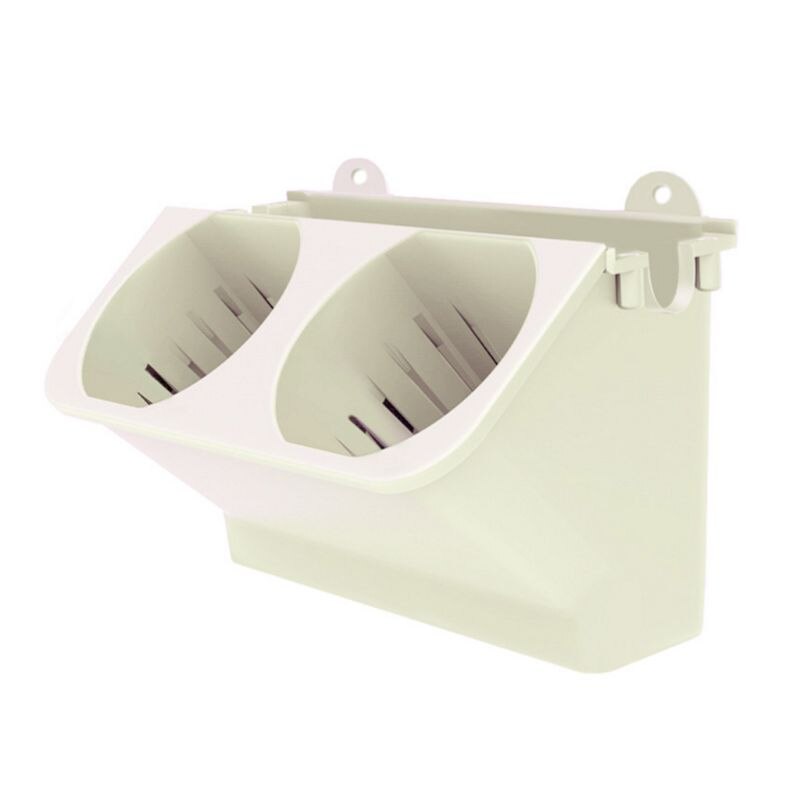 Stackable Flower Pot Wall Hanging Vertical Planter Succulent Plants Bonsai Vase Garden Home Decoration: white