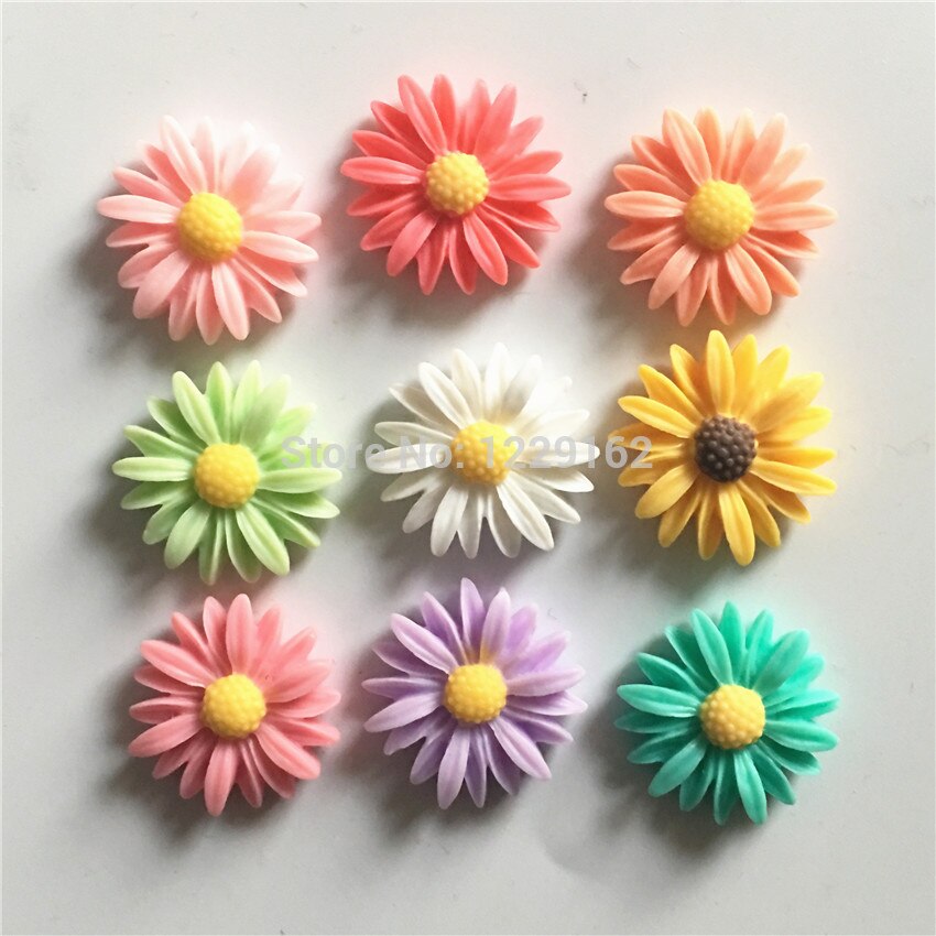 (9 stks/set) Verse Daisy bloem koelkast magneten Leuke bericht magneet sticker Home/bruiloft Decoratie Kids speelgoed